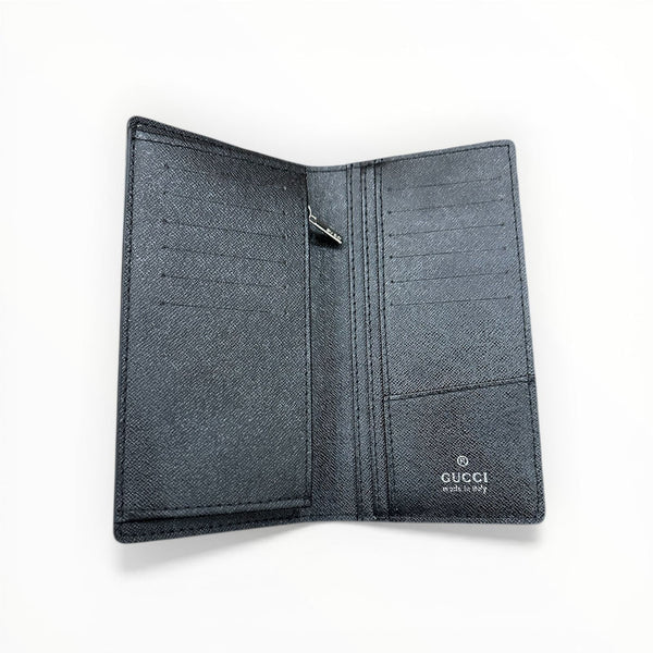 GG Monogram Long Leather Wallet - GUCCI