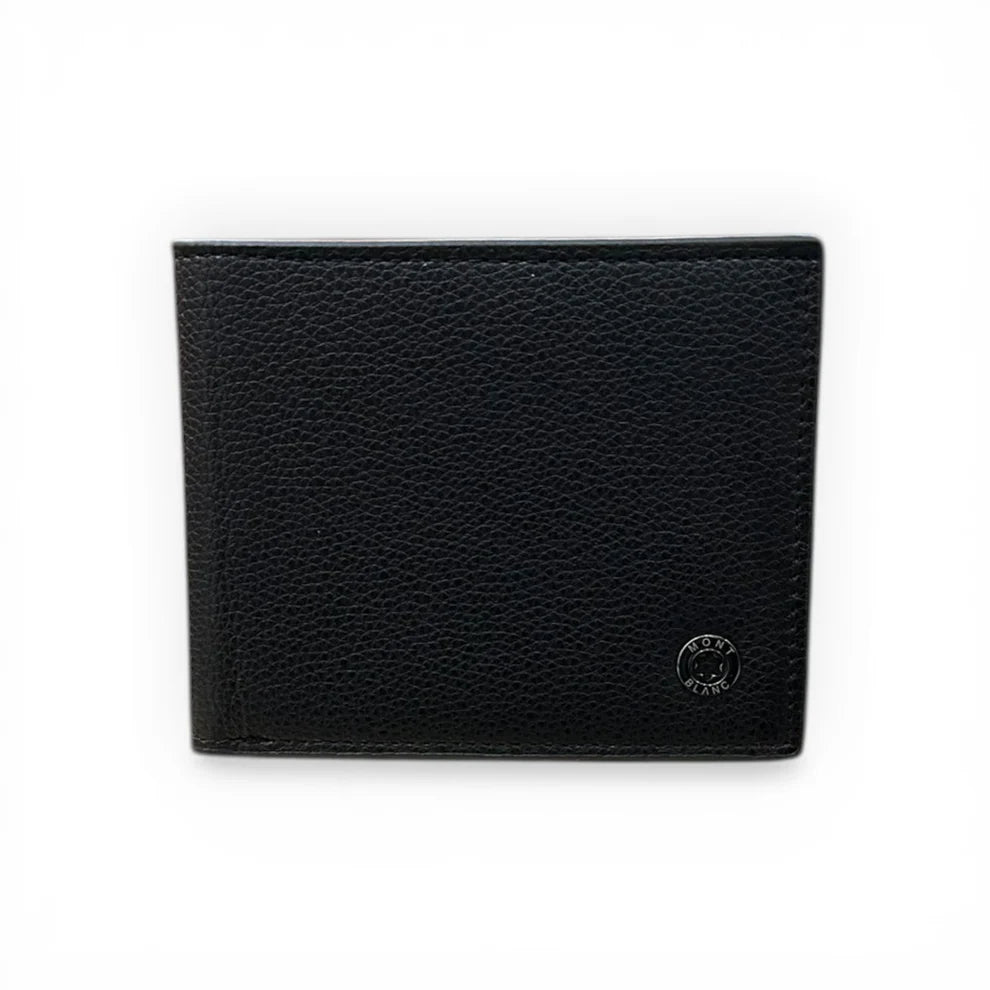 Leather Bifold Emblem Wallet - MONTBLANC