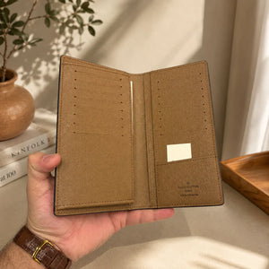 Taiga Leather Long Multi-Slot Wallet - LOUIS VUITTON