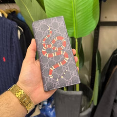 Kingsnake GG Supreme Long Wallets - Gucci