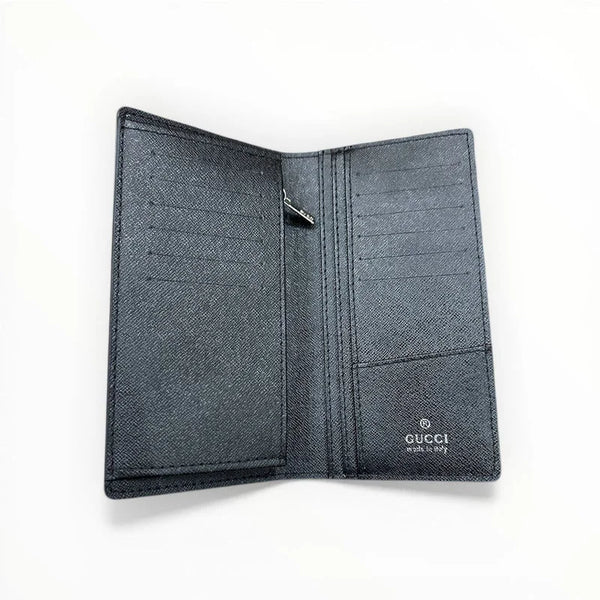 GG Monogram Long Leather Wallet - GUCCI