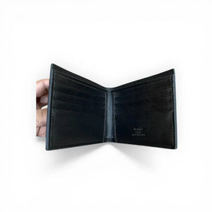 Luxury Leather H-Emblem Bifold Wallet - HERMES
