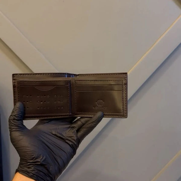 Versace Premium Leather Wallet for Men
