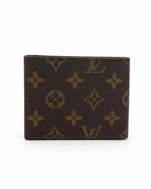 Classic Monogram Canvas Slim Bifold Wallet - LOUIS VUITTON