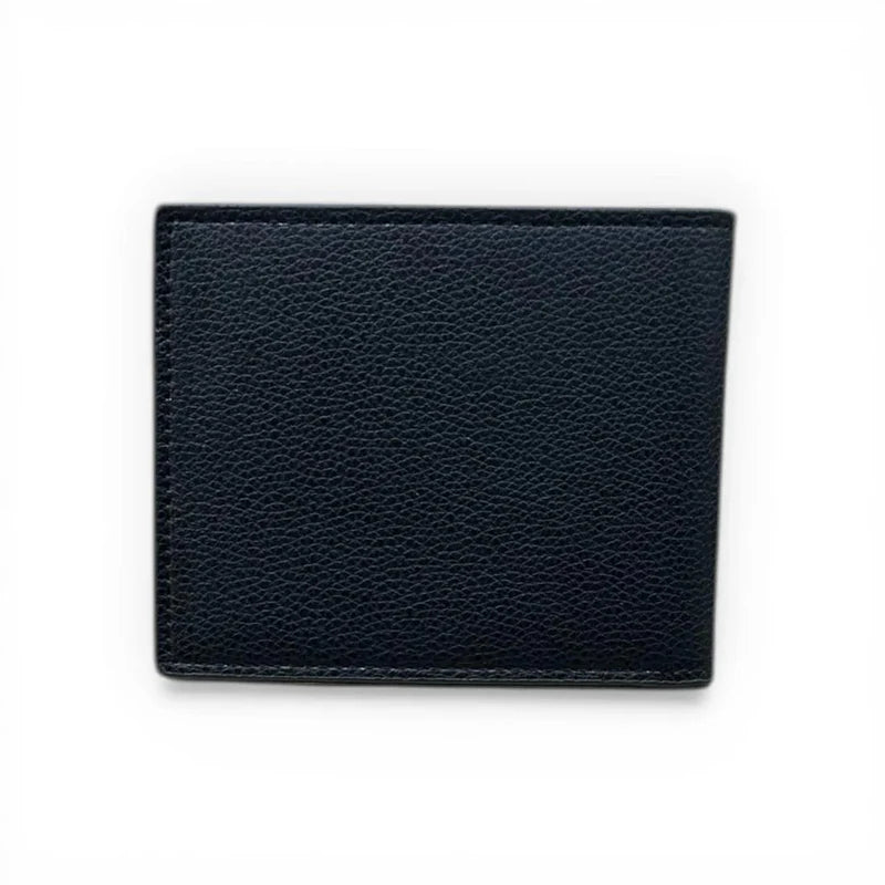 Textured Leather Emblem Wallet - MONTBLANC