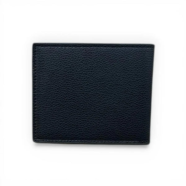 Textured Leather Emblem Wallet - MONTBLANC