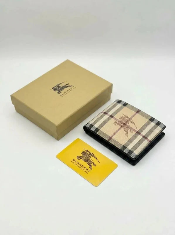 Classic Vintage Check Bifold Wallet - BURBERRY