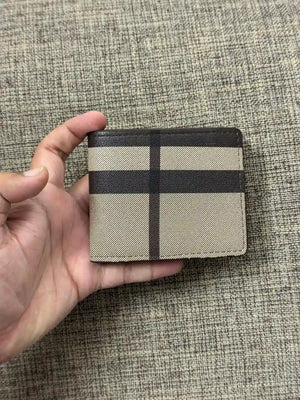 Classic Vintage Check Bifold Wallet - BURBERRY