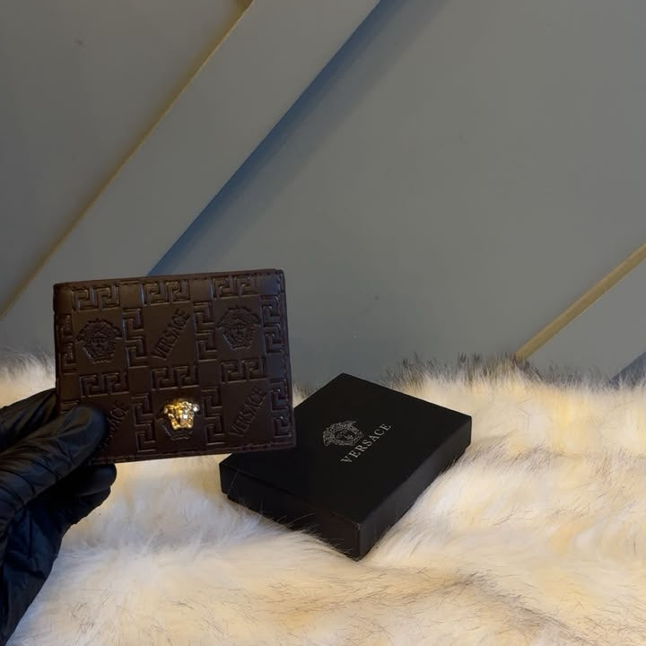 Versace Premium Leather Wallet for Men
