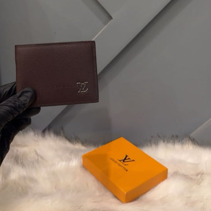 Louis Vuitton Signature Monogram Leather Bifold Wallet