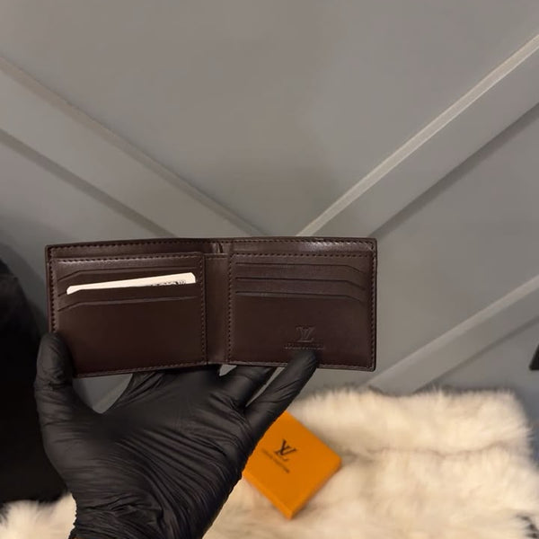 Louis Vuitton Signature Monogram Leather Bifold Wallet