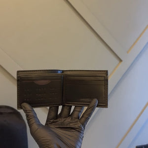 Hermès Paris Classic Leather Wallet for Men