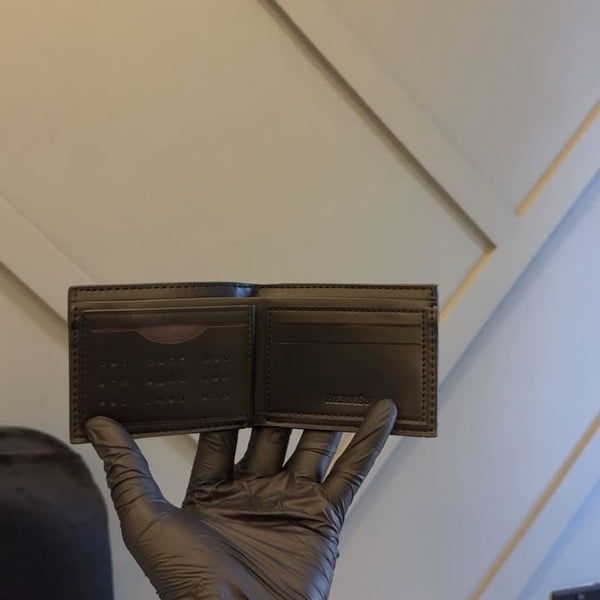 Hermès Paris Classic Leather Wallet for Men