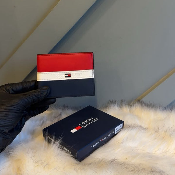 TOMMY HILFIGER CLASSIC LEATHER WALLET FOR MEN