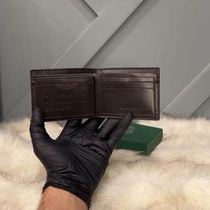 GUCCI EXECUTIVE LEATHER BILLFOLD WALLET