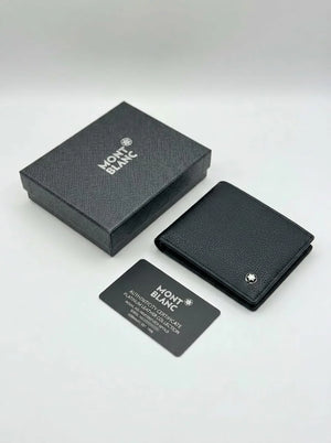 Leather Bifold Emblem Wallet - MONTBLANC