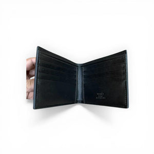 Luxury Leather H-Emblem Bifold Wallet - HERMES