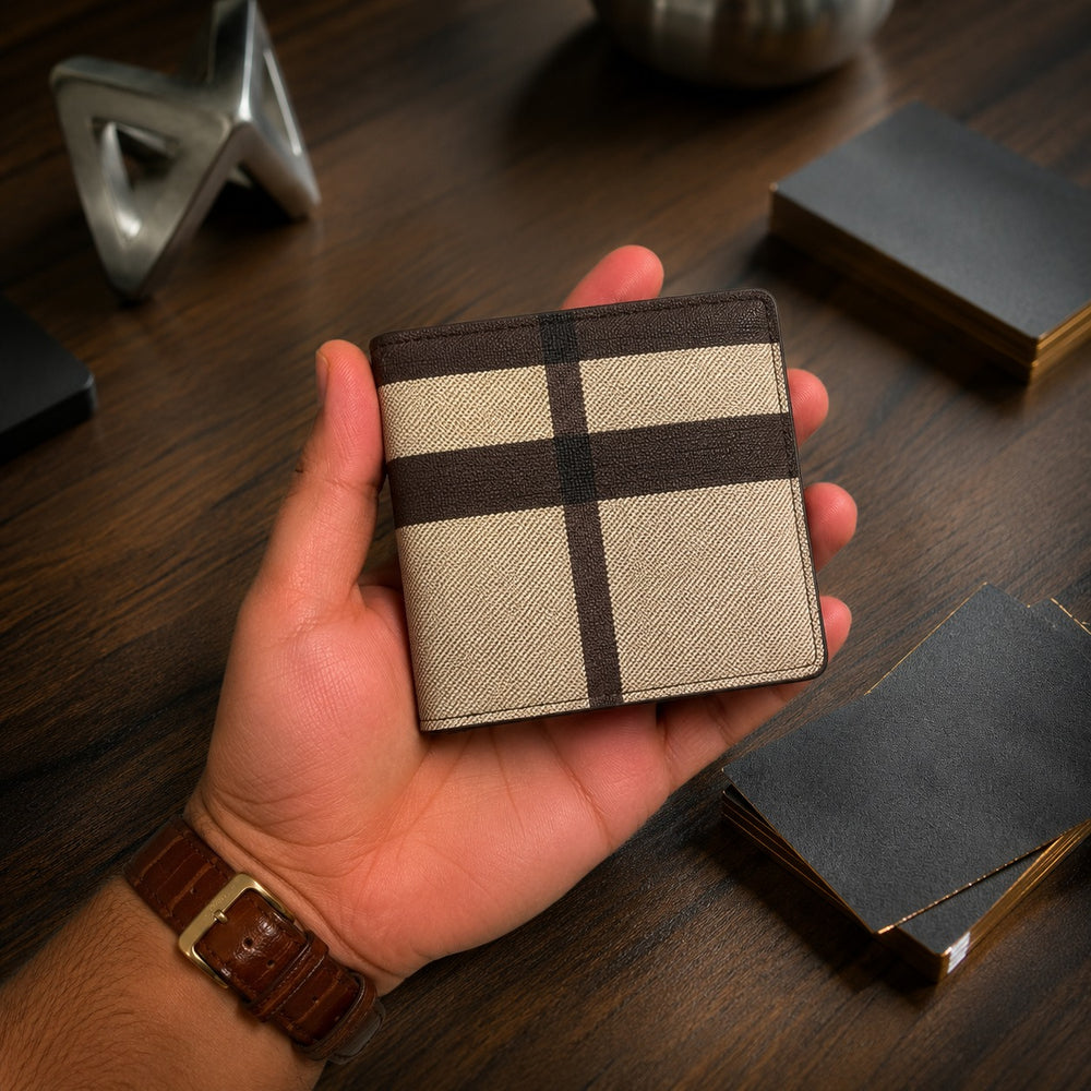 Classic Vintage Check Bifold Wallet - BURBERRY
